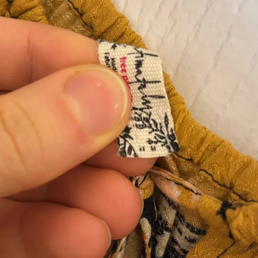 Free People Intimately Bali Mariposa Patterned Colourful Mini Slip Dress Medium - Picture 15 of 16